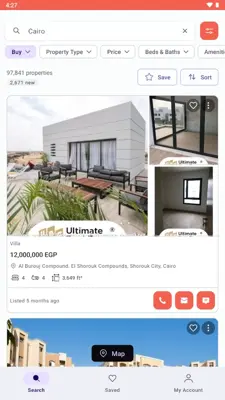 Propertyfinder android App screenshot 1